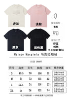 T-shirt options layout showing white, pink, navy, and black graphic tees
