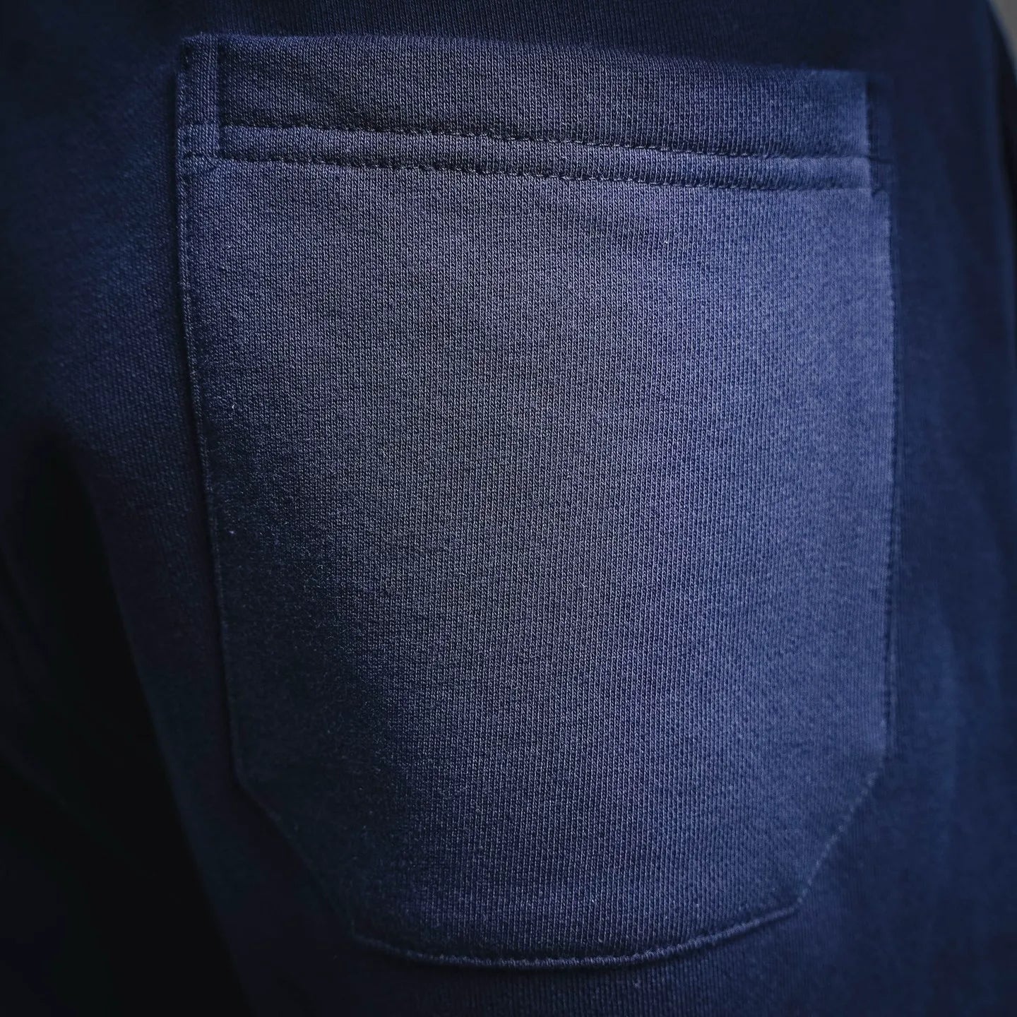 Prada blue shorts with front welt pocket
