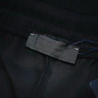 Prada black pants inner care label on waistband