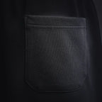 Prada black shorts with front patch pocket