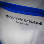 Long-sleeve raglan shirt inner neck label reading “MADE IN U.S.A.”