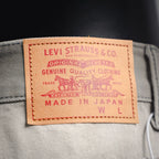 Light gray Levi Strauss & Co. denim pants size label patch