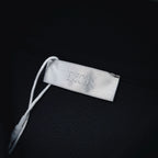 Dior polo neck label tag on dark navy inner collar