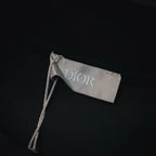 Black Dior T-shirt inner neck label with Dior text