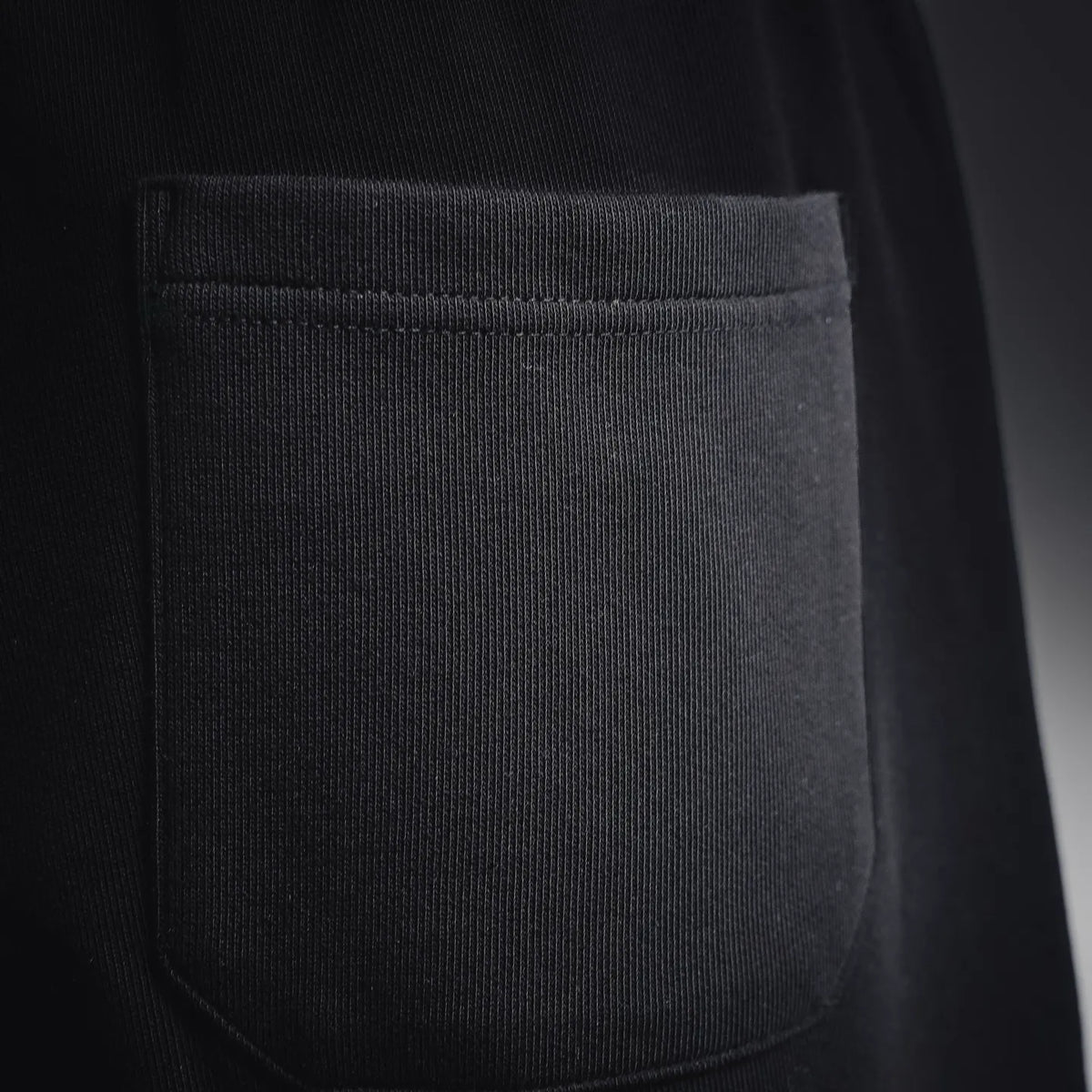Dior black side pocket detail on drawstring shorts