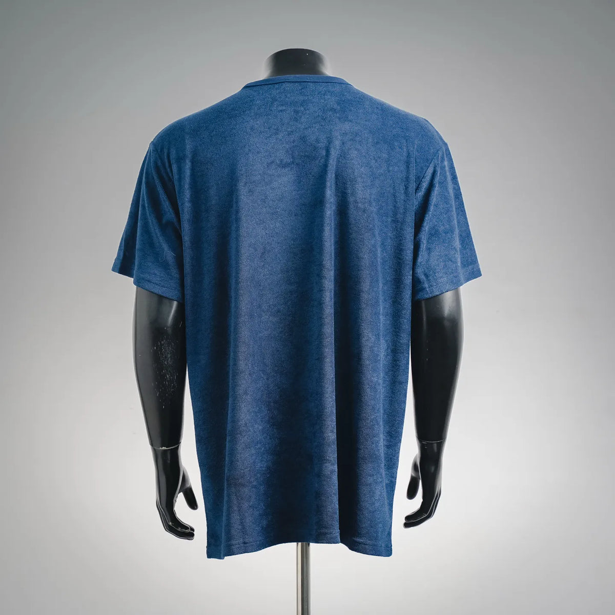 Blue Christian Dior Couture crewneck T-shirt, short sleeves, back view