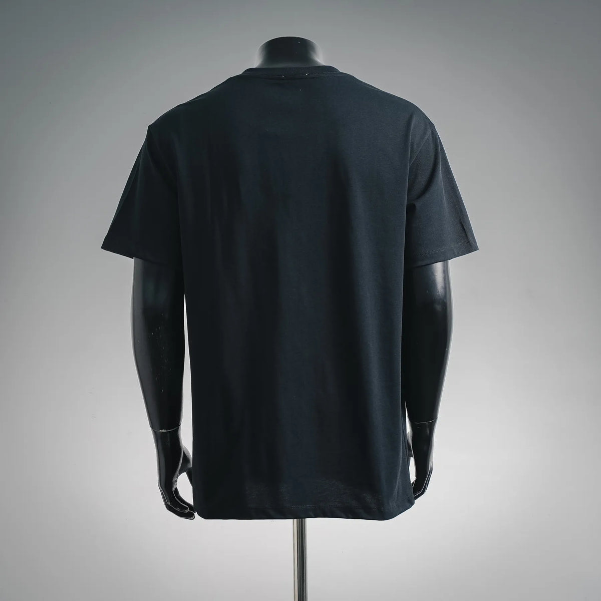 Dior short-sleeve T-shirt, black, plain back with crew neckline