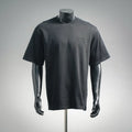 Dior crewneck short-sleeve T-shirt, dark fabric with small chest logo