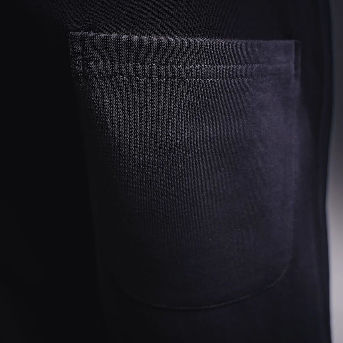 Fendi dark pants with curved side pocket
