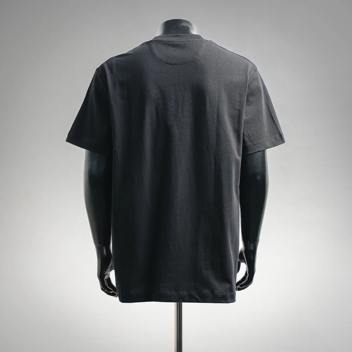 Fendi short-sleeve T-shirt, dark color, plain back view