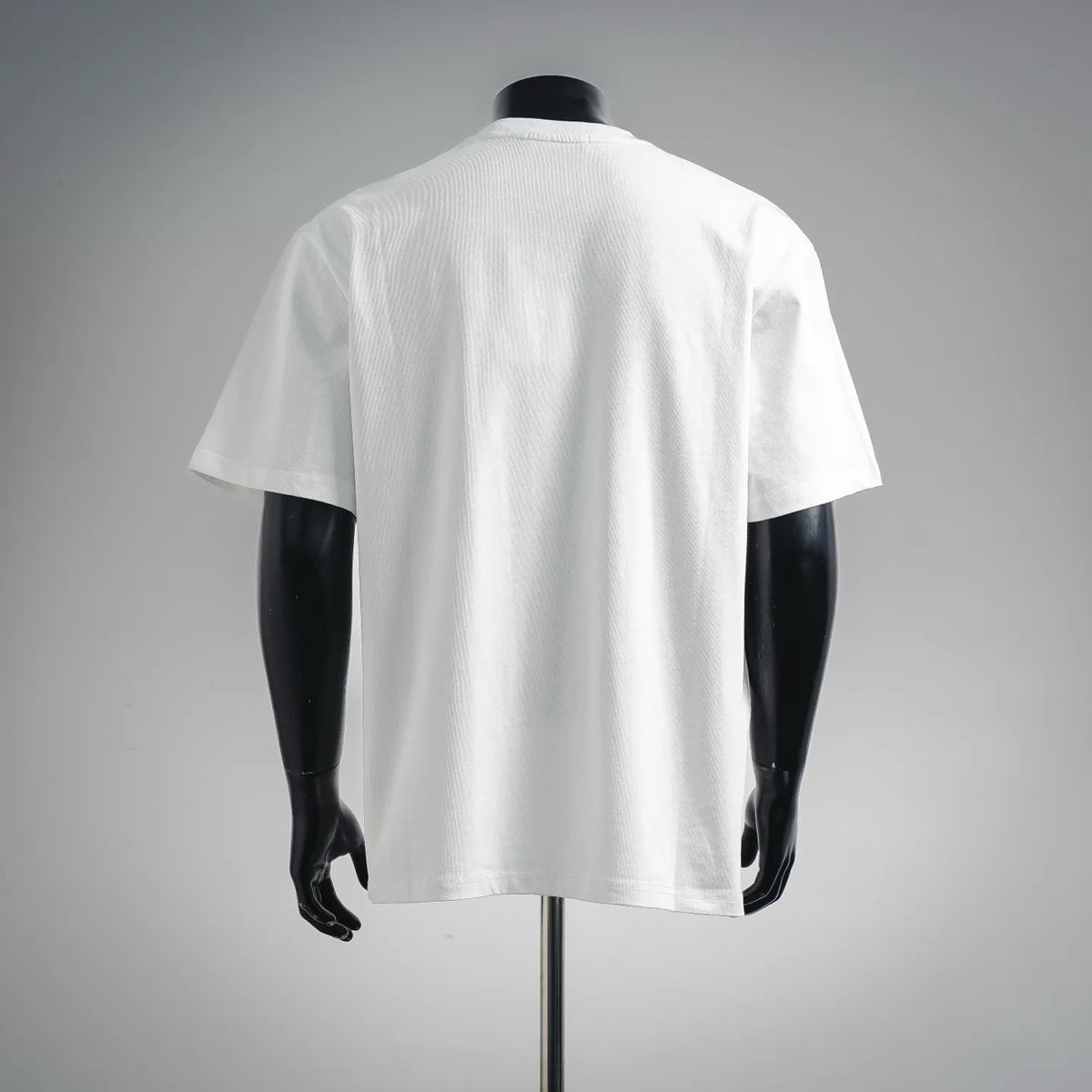 White Fendi short-sleeve T-shirt with plain back and crew neck