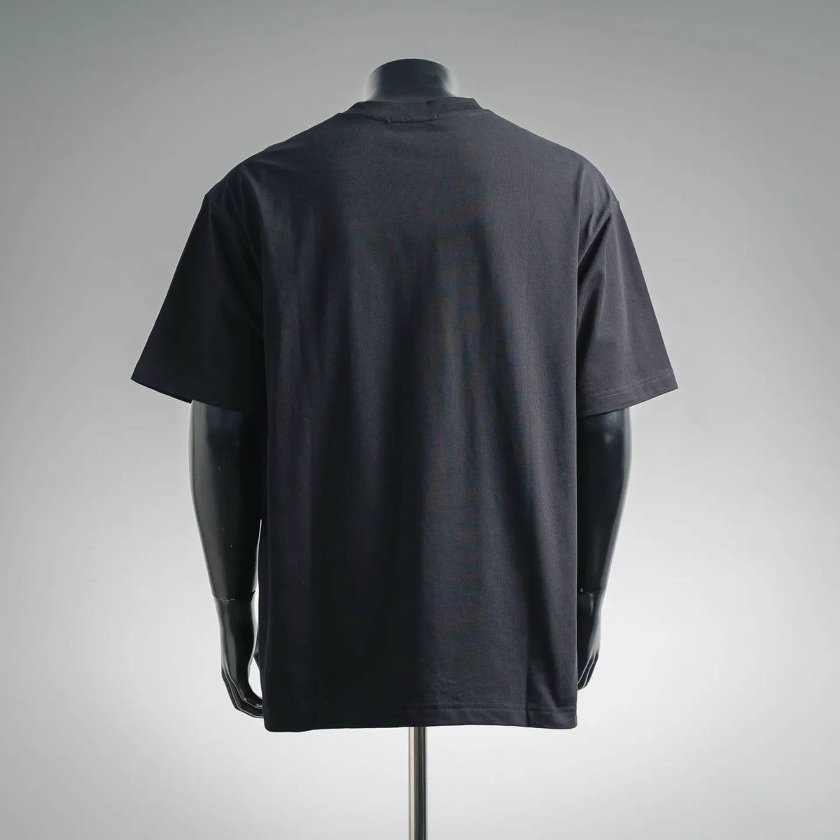 Fendi short-sleeve T-shirt, dark color, plain back view