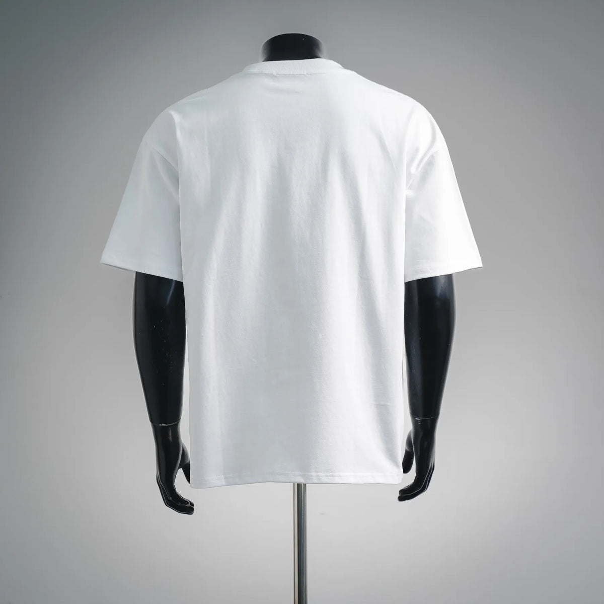 Fendi short-sleeve T-shirt in white, plain back view
