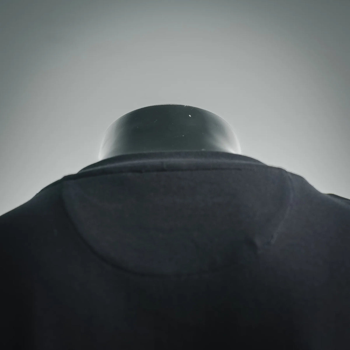 Black Fendi T-shirt with crew neckline and back seam detail