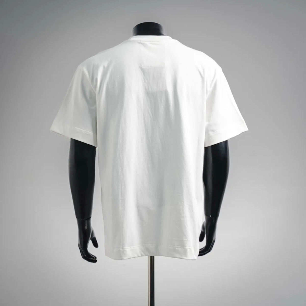White Givenchy T-shirt, plain back view