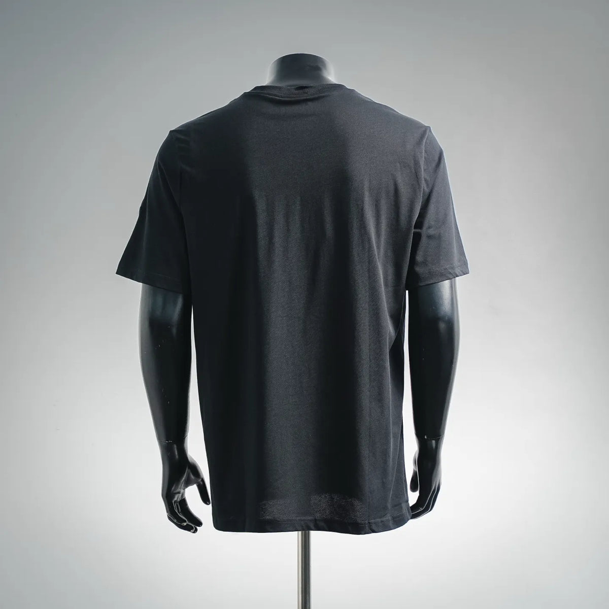 Moncler short-sleeve T-shirt back view with crew neckline