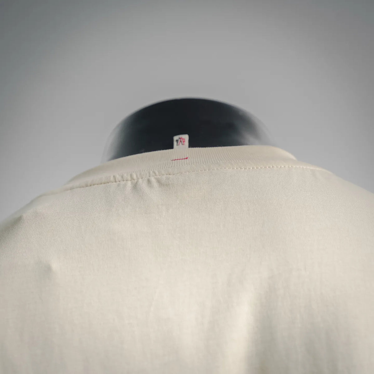 Moncler short-sleeve T-shirt back neck area with small logo patch