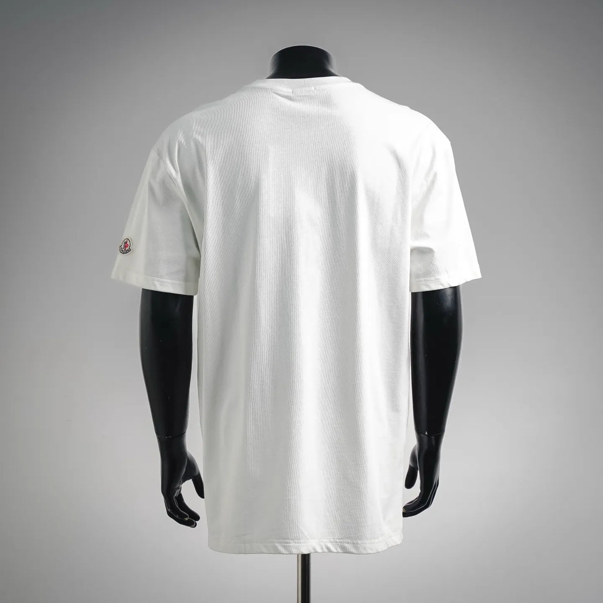White Moncler T-shirt back view
