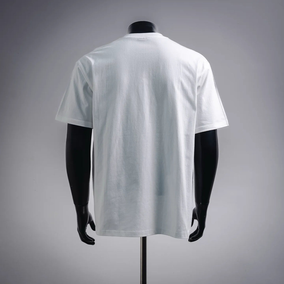White Stussy Sport T-shirt, plain back with short sleeves