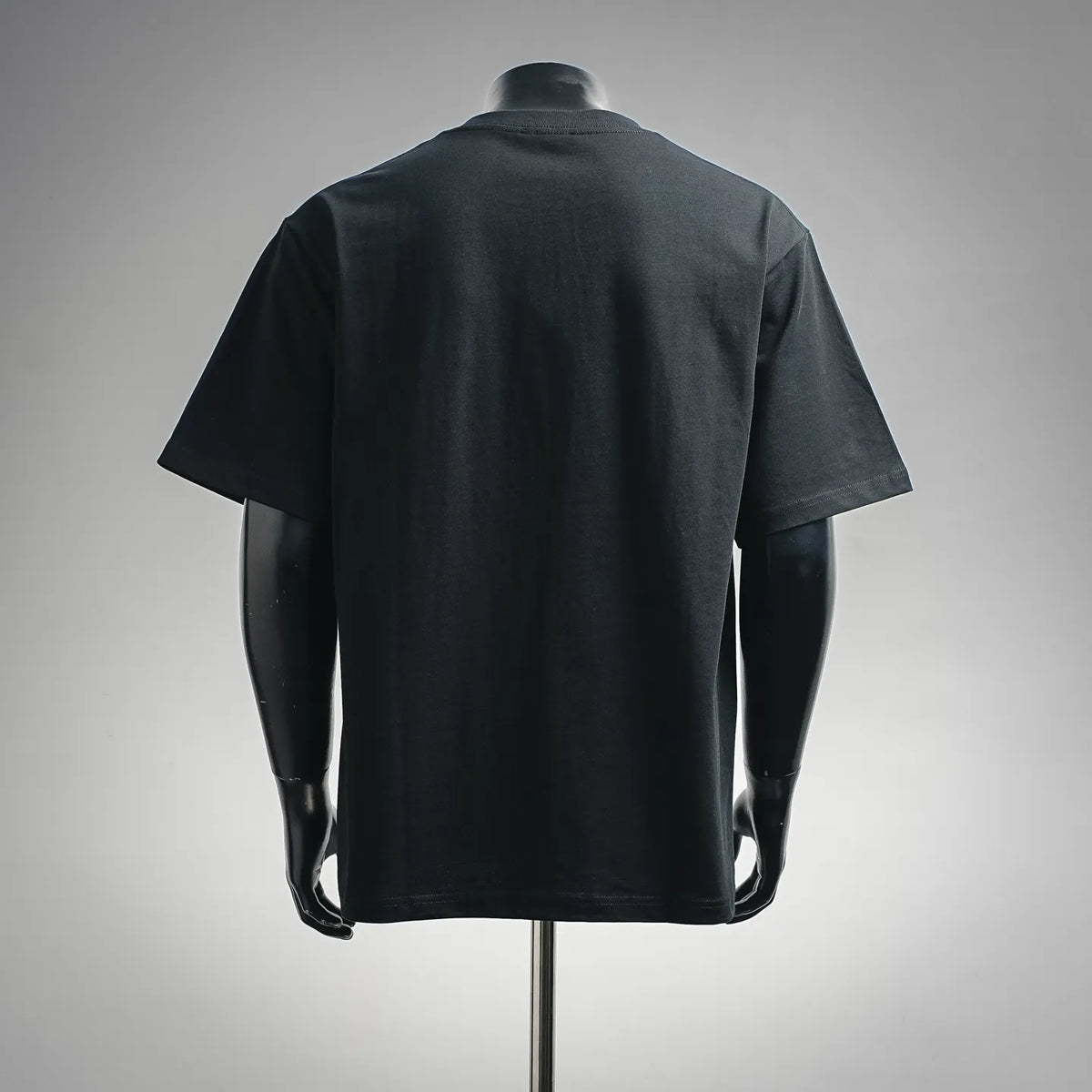 LOEWE crewneck T-shirt with short sleeves, plain back view on mannequin