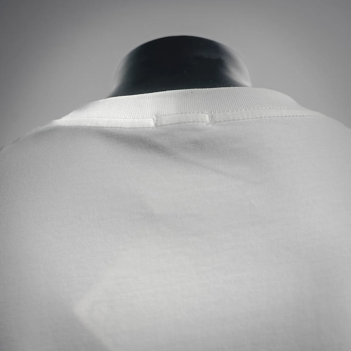 White LOEWE T-shirt with back yoke and short sleeves