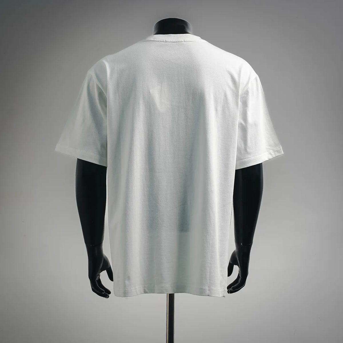 LOEWE white short-sleeve T-shirt, plain back view