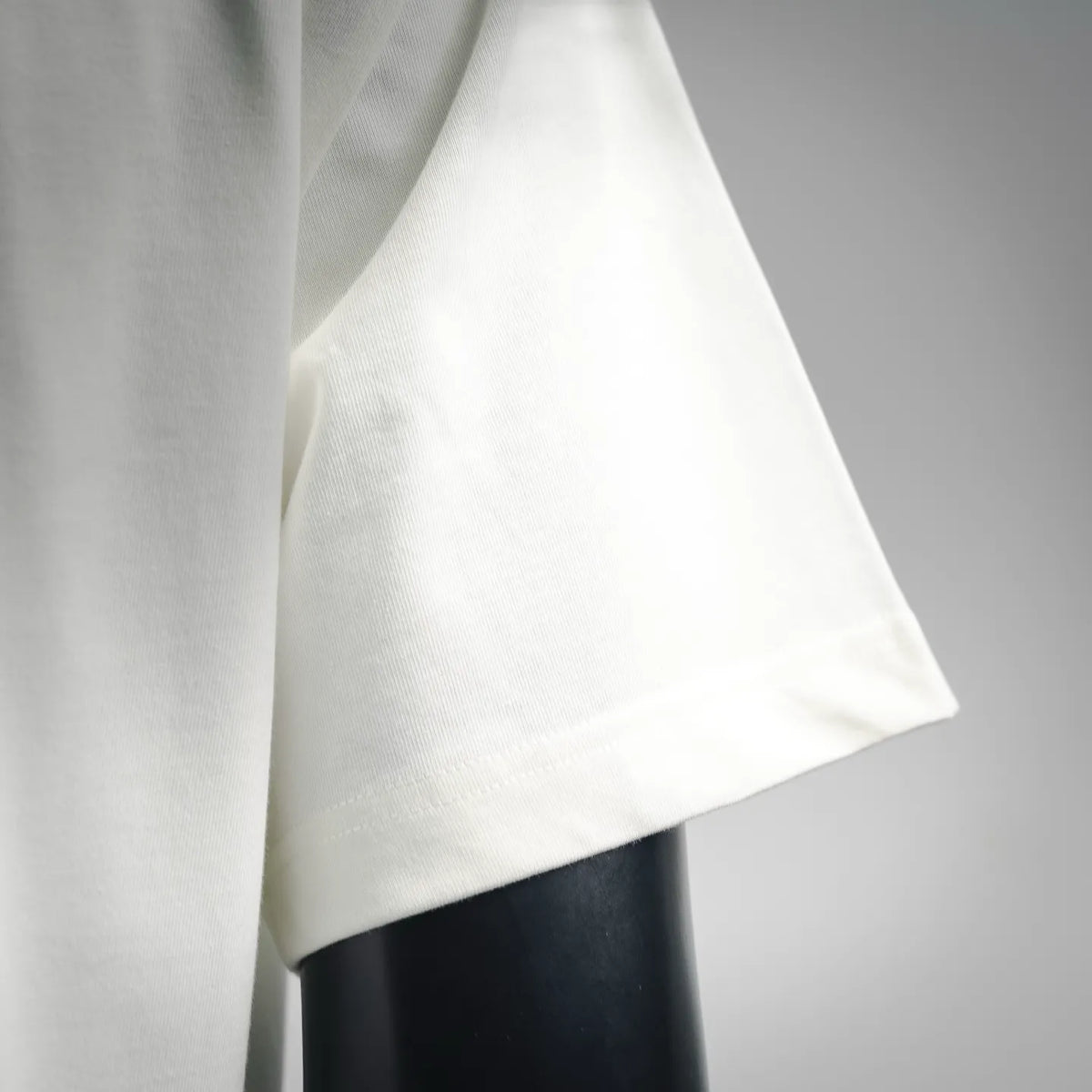 White LOEWE short-sleeve T-shirt sleeve hem and drape