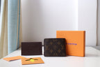 Louis Vuitton monogram small bag, dark brown canvas with short handles