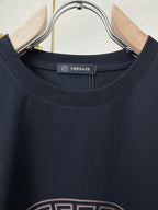 Versace black T-shirt crew neck with inner neck label