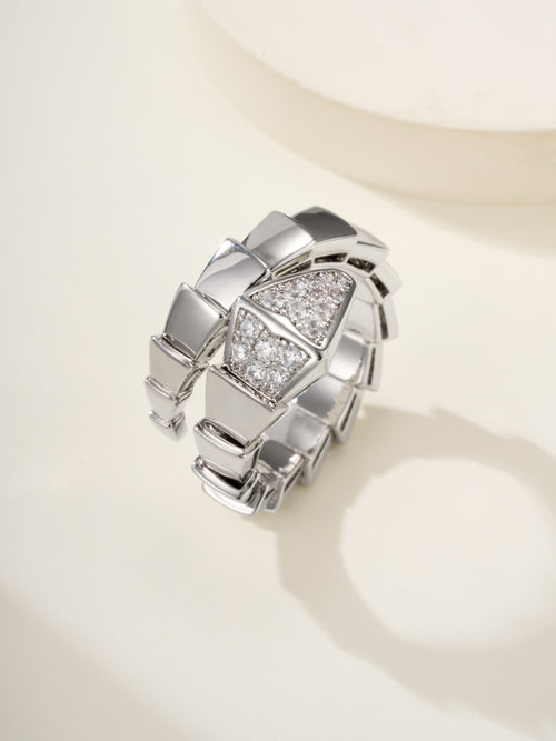 Bvlgari watch, silver-tone link bracelet with square pavé bezel and gemstone accents