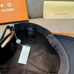 Louis Vuitton cap interior with inner label and fabric lining