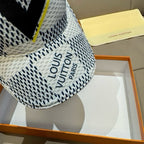 Louis Vuitton baseball cap back panel with 'Louis Vuitton Paris' logo in black