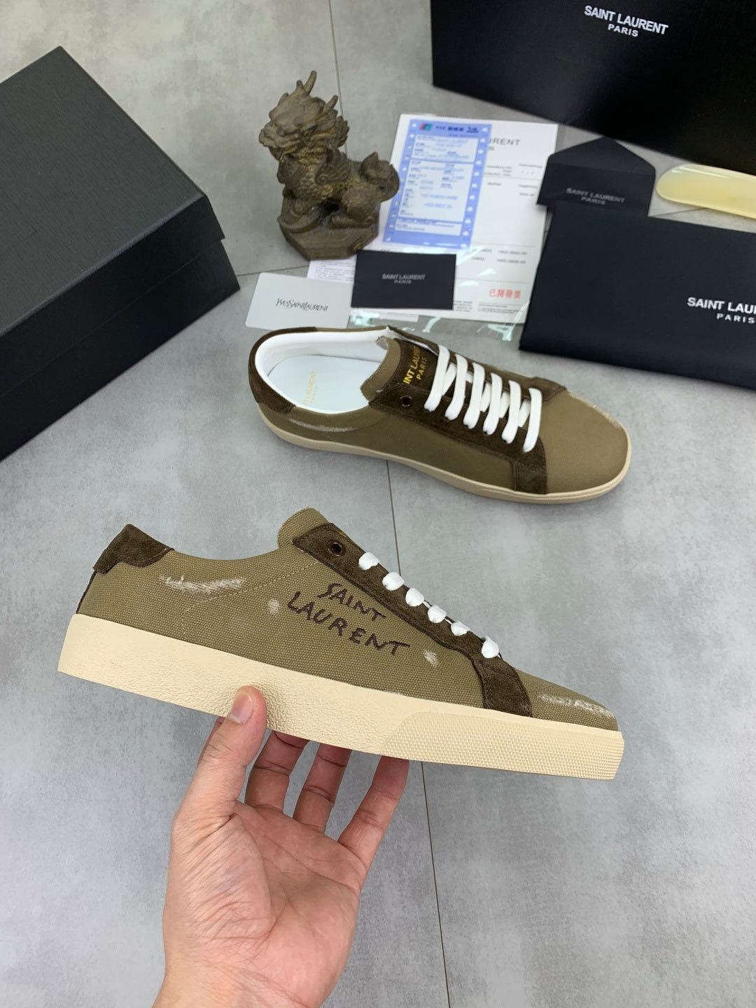 Luxury Shoes YSL Unisex