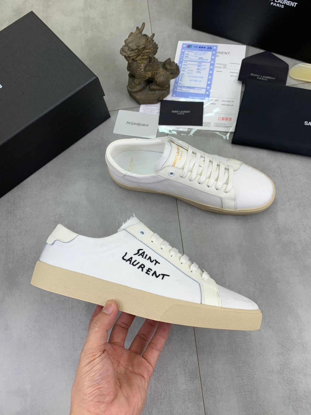 Luxury Shoes YSL Unisex
