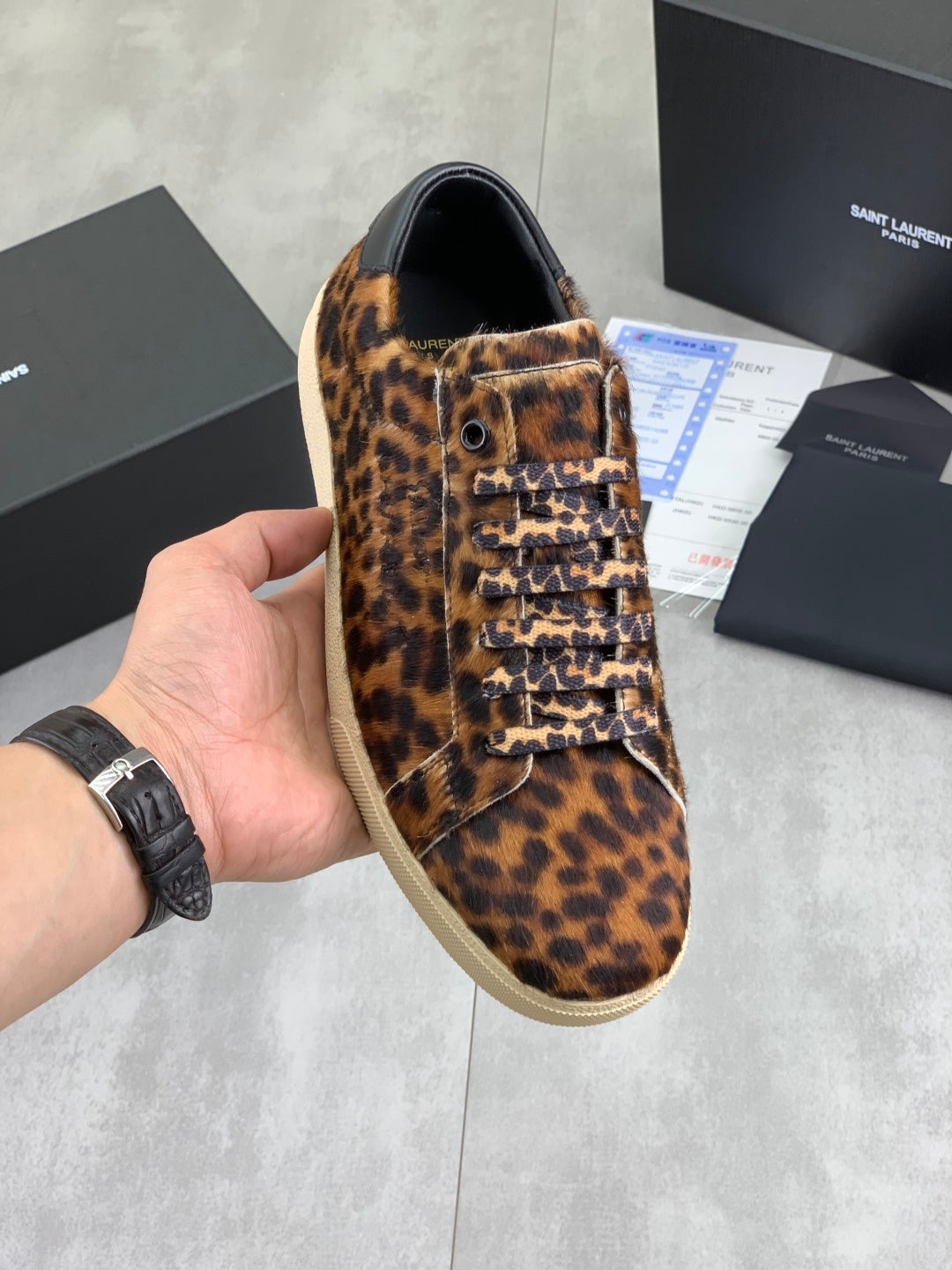 Luxury Shoes YSL Unisex