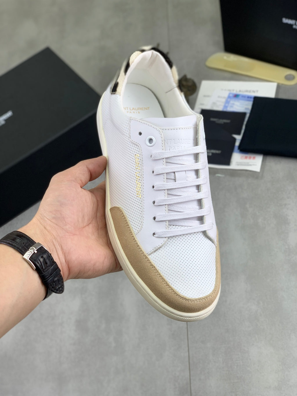 Luxury Shoes YSL Unisex