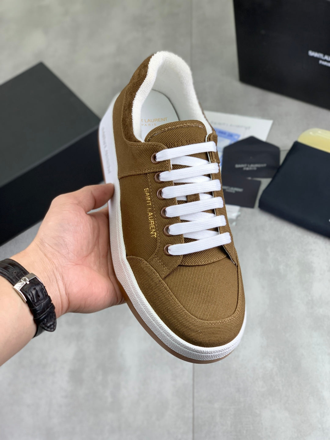 Luxury Shoes YSL Unisex