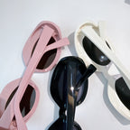 MiuMiu sunglasses set: pink and cream frames with dark lenses and black frames