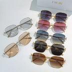 Dior sunglasses set with mixed frames and tinted lenses, multiple pairs laid out