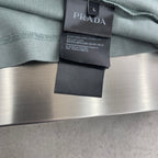 Prada polo shirt size tag on inner collar seam