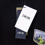 Black Dior T-shirt with hanging DIOR tags