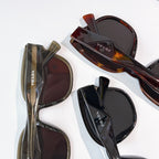 Prada multicolor sunglasses with dark tinted lenses