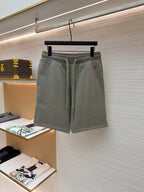 Amiri shorts, light gray with drawstring and side pockets