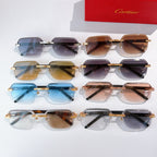 Cartier sunglasses set with mixed frames and assorted tinted lenses