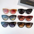 Sunglasses set with mixed frames: pink, black, blue, burgundy, and tan lenses
