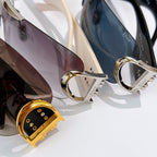 Dior sunglasses close-up with gold hardware and tinted lenses in multiple frames