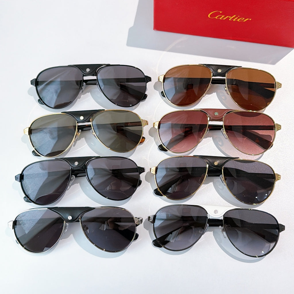 Assorted cat-eye sunglasses set with mixed frames and tinted lenses