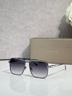 Bvlgari sunglasses with dark tinted lenses and black-tone square frames