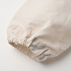 Off-white jacket sleeve with elasticated cuff hem