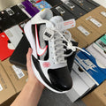 Nike Zoom Kobe 5 Protro basketball shoe, white upper with black and red accents